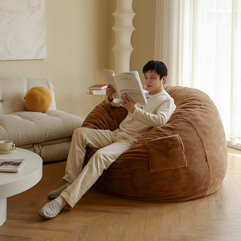 Very soft and warm Sponge Filled Foam Bean Bag Large Lazy Sofa Giant Bean Bag