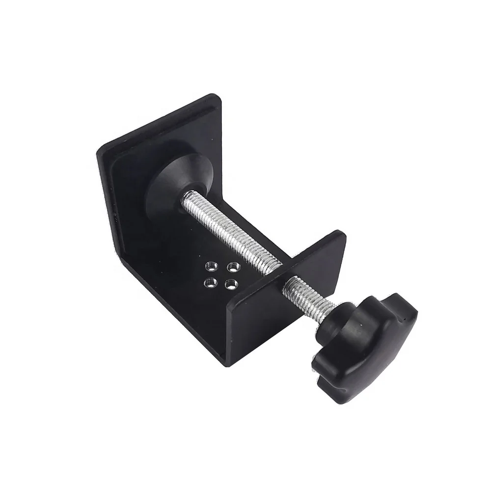 High Quality Powder Coating In Black Metal Steel Clamps On Table