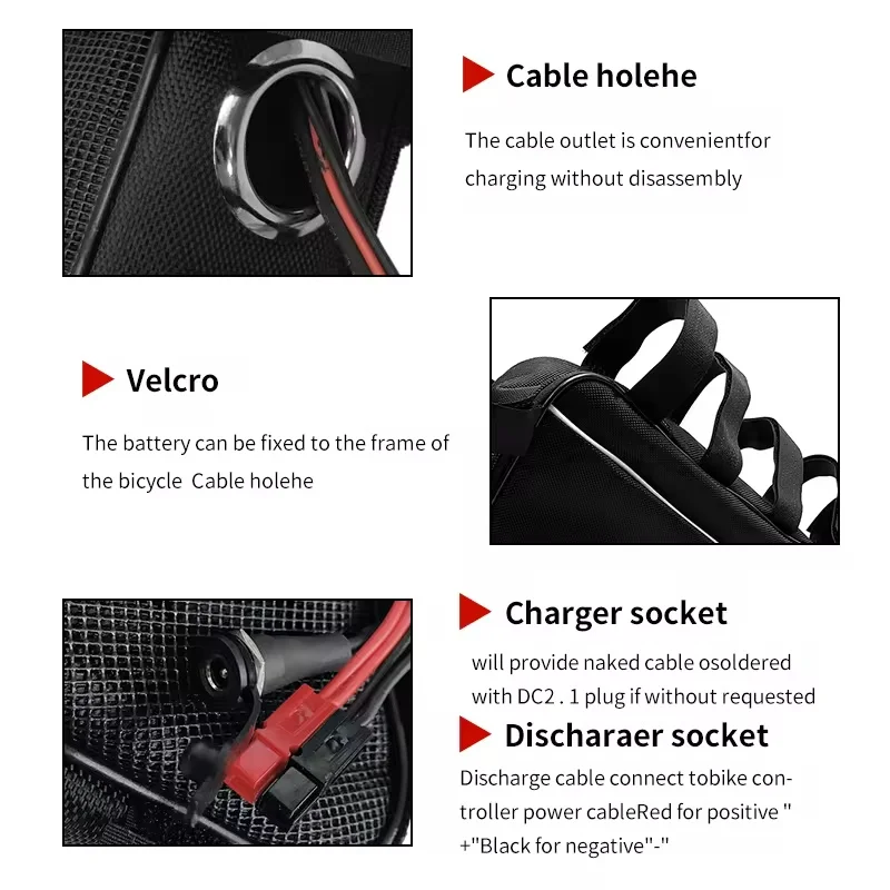 Factory Price Batterie 48V 36V 52V 10Ah 13Ah 15Ah 17.5Ah 20Ah Hailong E Bike Lithium bicycle battery 48V ebike battery holder