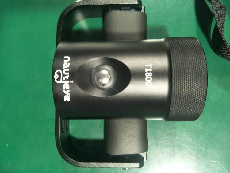 Nautieye T1800H 6 degree Spotlight led Primary  dive Light Focus handheld torch for Technical diving and scuba diving