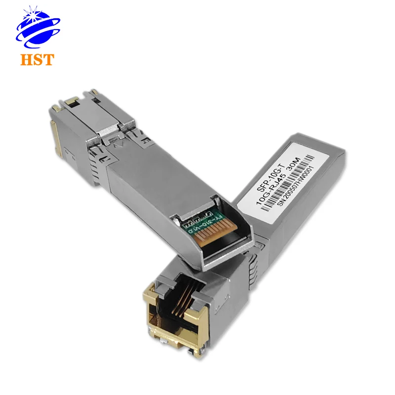 Wholesale 10Gb/s 30M SFP+ Transceiver RJ45 Optic Modules Compatible with CISCO Huawei modulos transceptoresFiber Optic Equipment