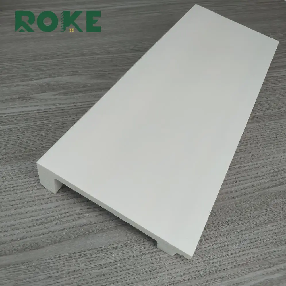 ROKE Hot selling New Arrival Decorative Construction Waterproof Ps Skirting Board High Quality With Factory Price