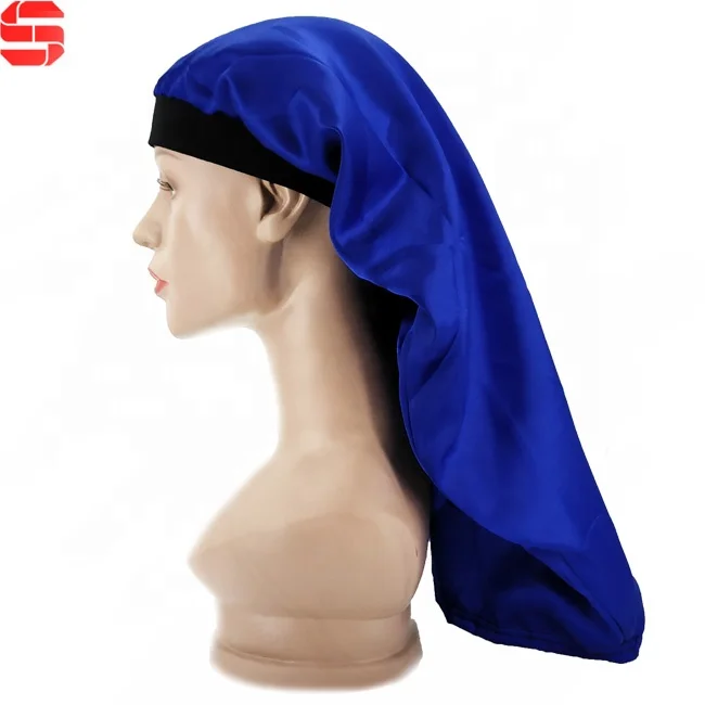 Wholesale Custom Long Best Satin Bonnet Velvet bonnets with logo