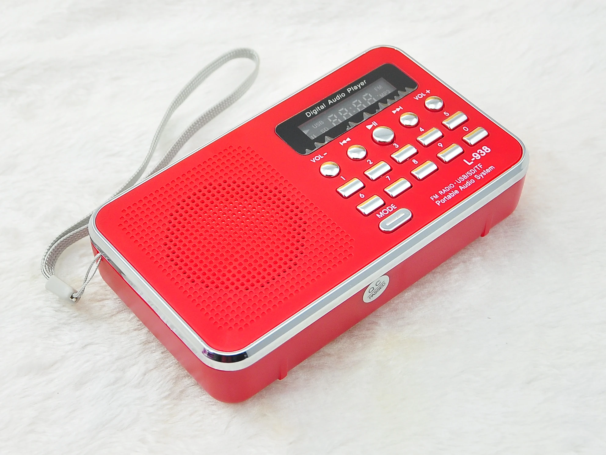 Portable  Home Fm Radio Antenna Mp3 Pleayer U Disc Tf Play  Connect  Lcd Screen Transit Connect Radio