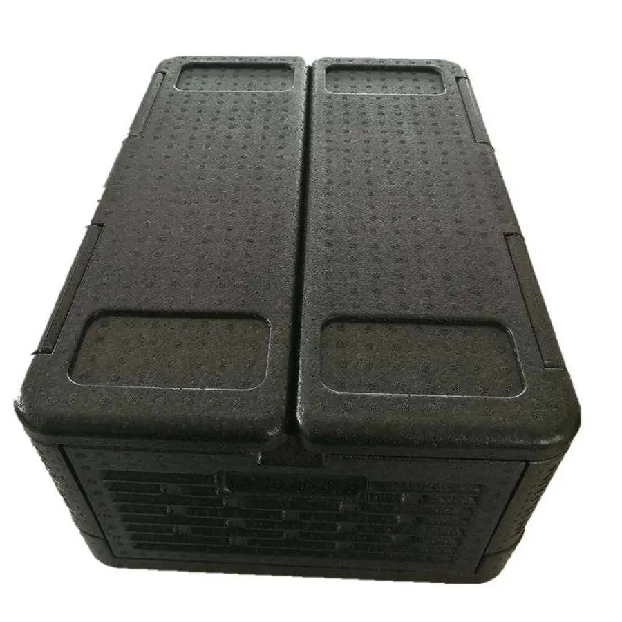Black Epp Foam Box Foam Cooler Box Packaging Box High Quality Wholesale
