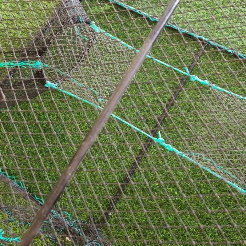 Raschel and Knotted HDPE Nylon Farm Cage Netting for Shrimp Lobster Eel Fishing Crab Trap Aquaculture