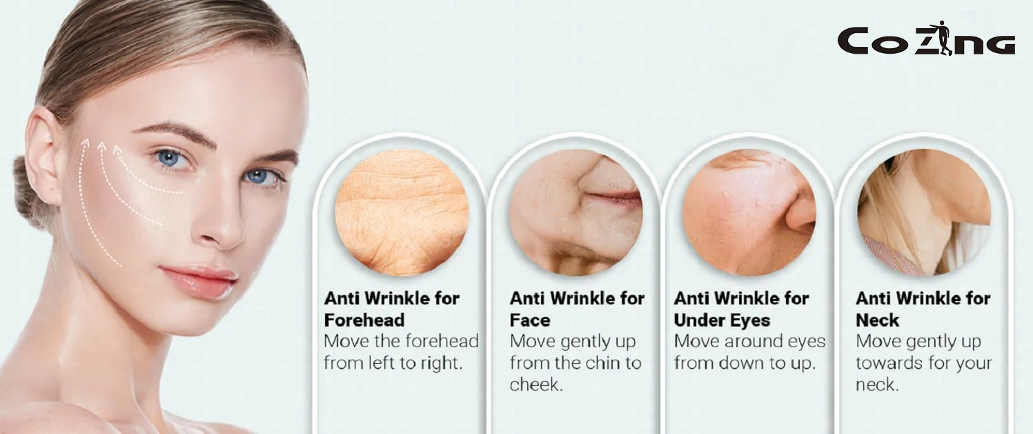 COZING household Instrument Led Anti Wrinkle Face Lift Machine Facial Device For Lifting Tighten Skin