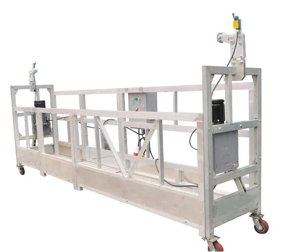 zlp630 zlp800  steel Aluminum alloy galvanized steel wire rope suspended platform