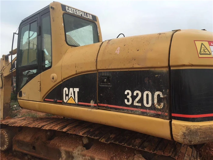 Б/у Новое поступление сделано в Японии экскаватор CAT 320C хорошая
