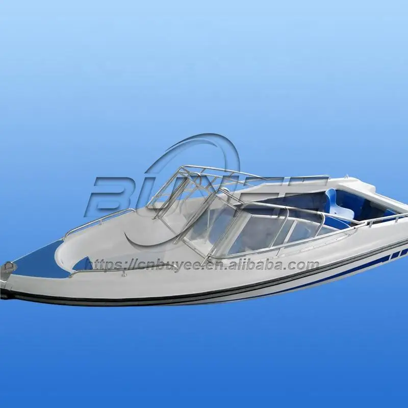 China Fishing Vessel 17.6 Feet Skiff Speedboat High Speed Functional Leisure Boat