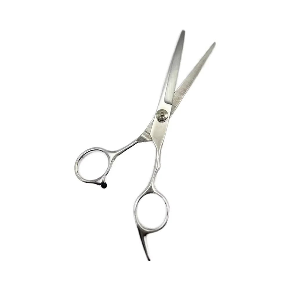 Professional Salon Stainless Steel Straight Blade Hair Cutting Scissors Sharp Tip Adjustable Beauty Supply Salon Use Wholesale