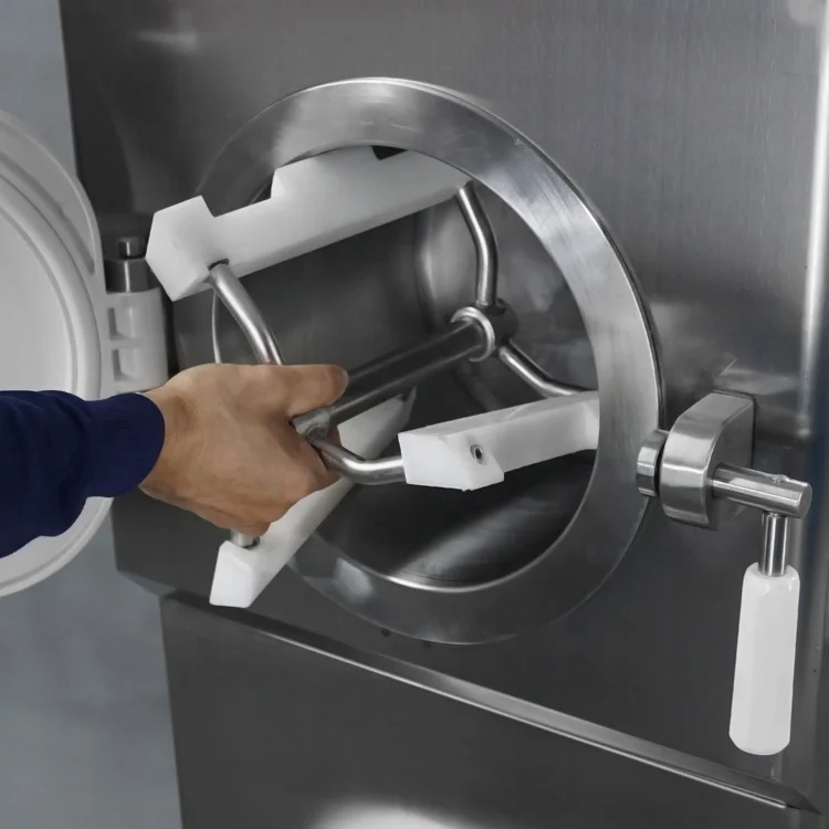 Chinese supplier automatic popsicle hard ice cream machine business