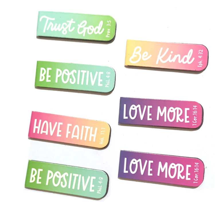 China Custom Novelty Magnetic Bookmarks China Bookmark Clip Marks Bookmarks for Kids Adults
