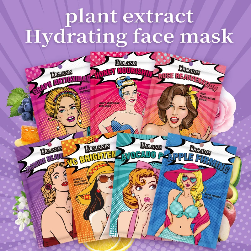 Stable Supply New Arrival Avocado Under Face Patches Tightens the Skin Makes Your Face Sparkling Mask Gel Sheet