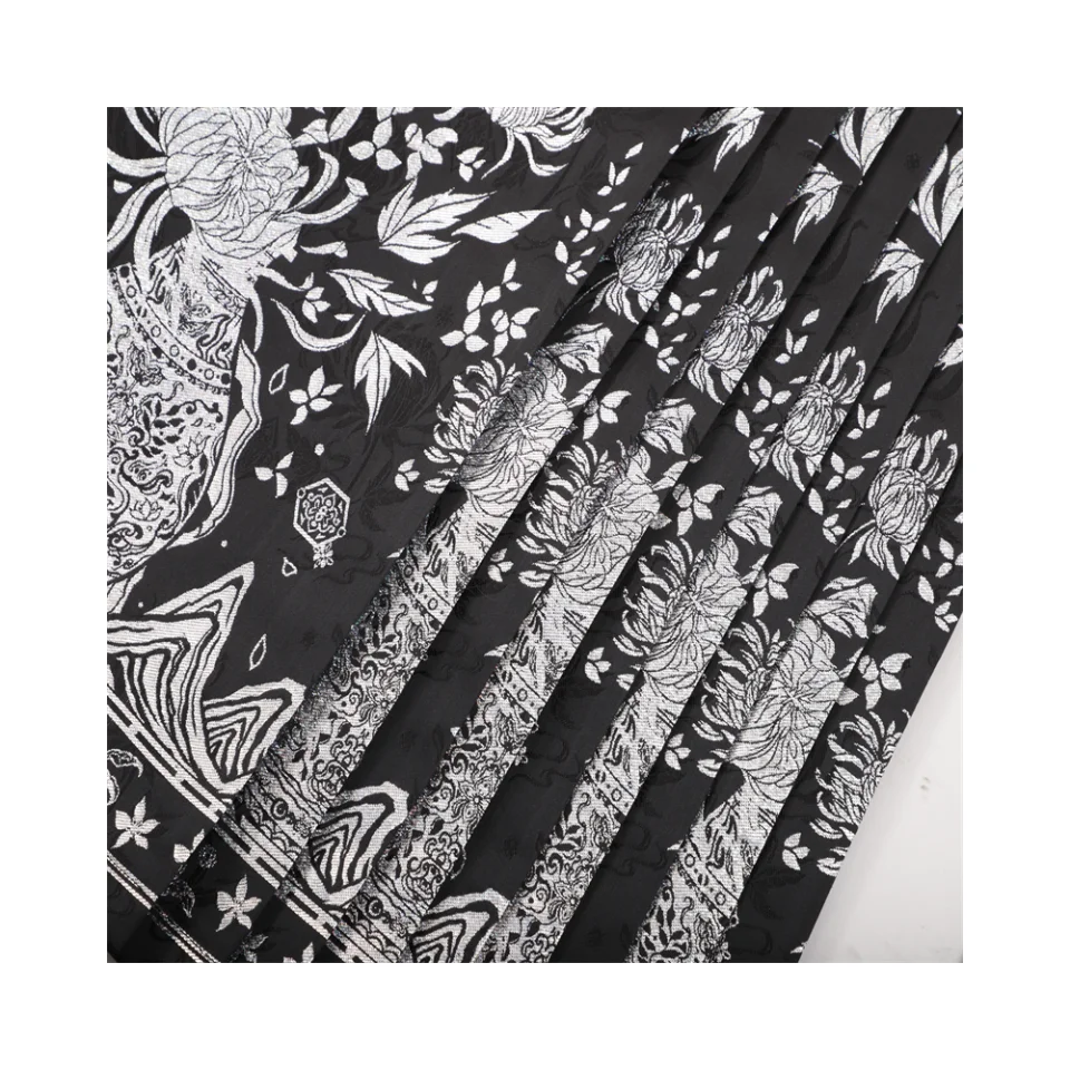 Brocade jacquard fabric luxury for dress