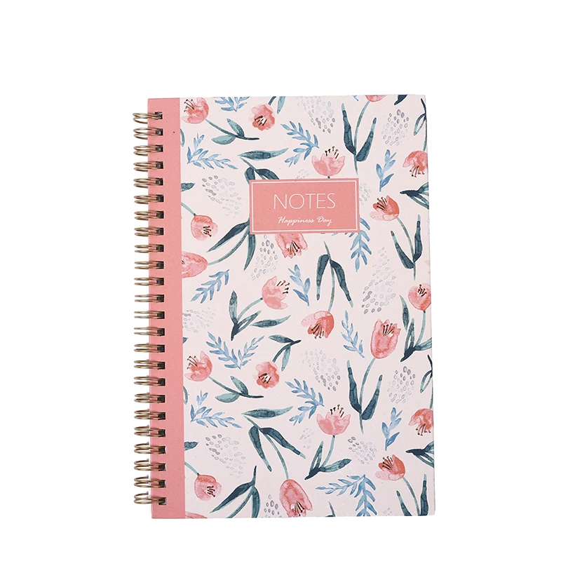 2020 Business A5  Cheap Custom Notebooks Cute Student Spiral Notebook