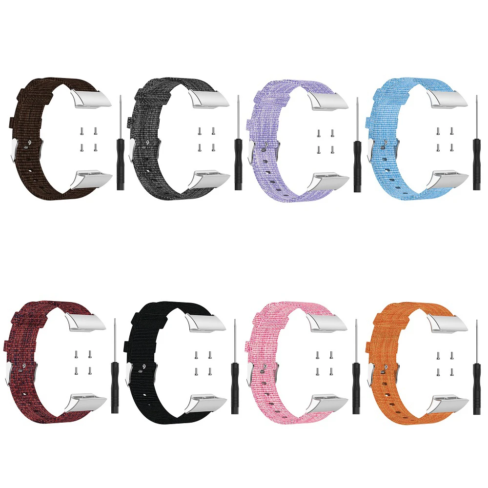 Нейлоновый парусиновый спортивный ремешок для часов Garmin с инструментом Forerunner 35 30 нейлоновый смарт-ремешок
