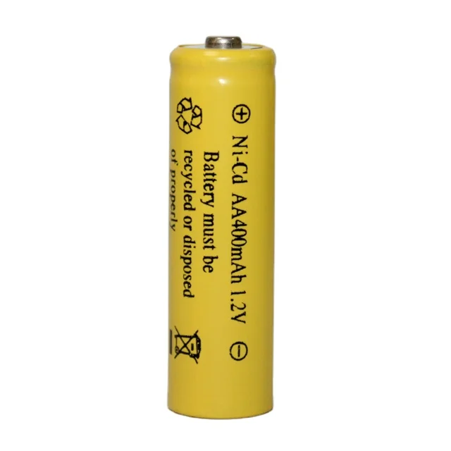 ni-cd aa 400mah rechargeable battery nicd aa 1.2V 400mAH ni-cd battery