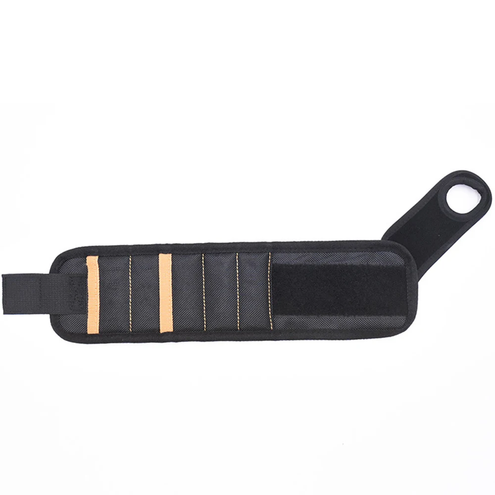 Tools Wholesale 16 Magnets Two Pockets Magnetic Wristband For Holding Screws Nails Tools