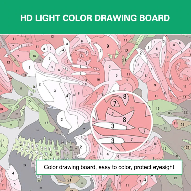 
Hand Painted Oil Painting Canvas Painted Anime Characters 