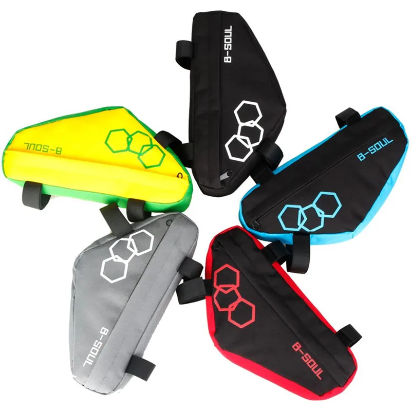 Bike Accessories Pouch Cycling Pack Bike Bag Bike Triangle Storage Bag Bicycle Frame Bag for MTB Road Bicycle