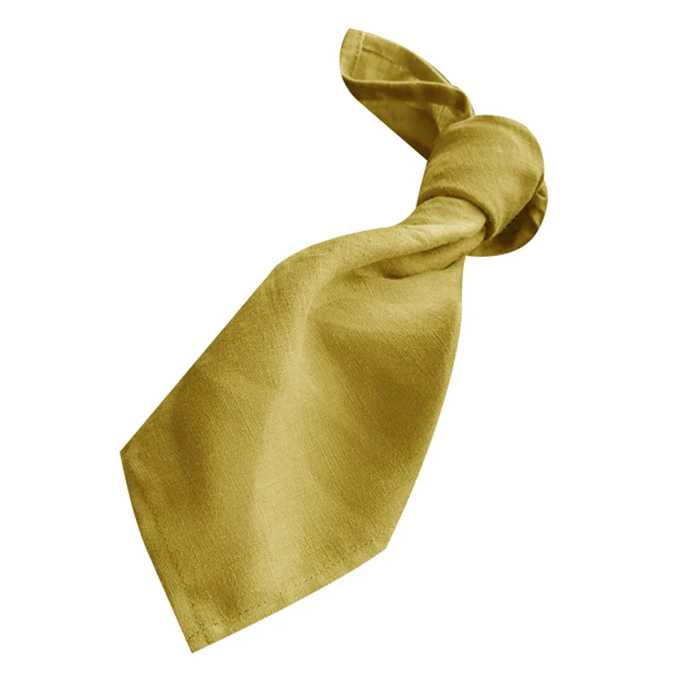 45*45cm 100% washed linen table napkins for home decor flounce linen Napkin tea towels with hemstitch embroidery wholesale