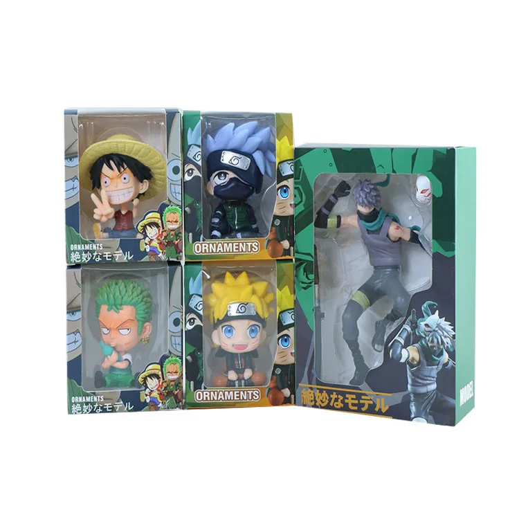 Robin Zoro Luffy One Pieceds Narutos Uzumaki Anime Action Figure For Boys Girls Gift