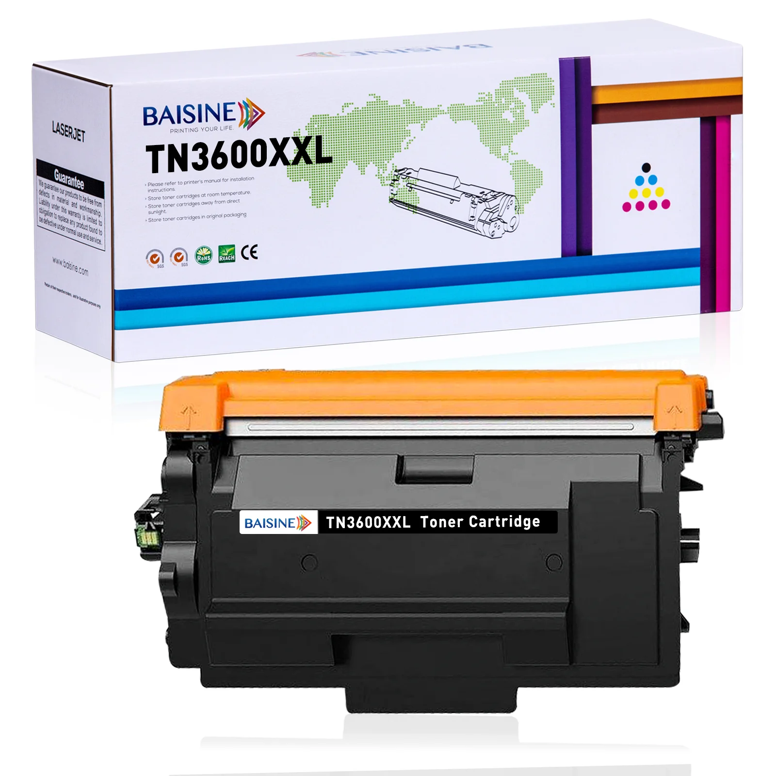 Тонер-картридж TN920 TN920XL TN3600 TN3600XL TN3600XXL TN3610 TN70 Jumbo MPS для принтера Brother