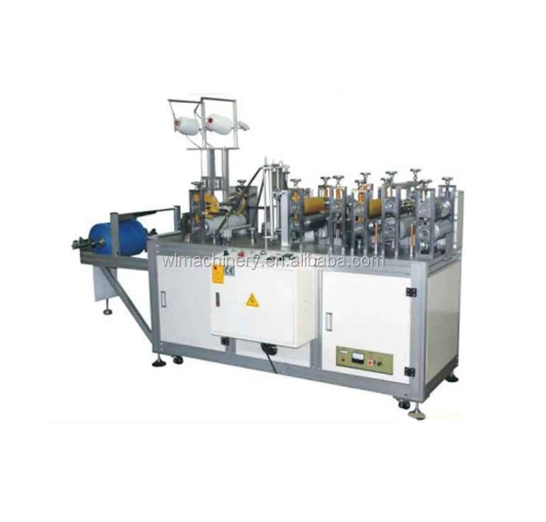 medical consumable double bottom shoe cover making machine