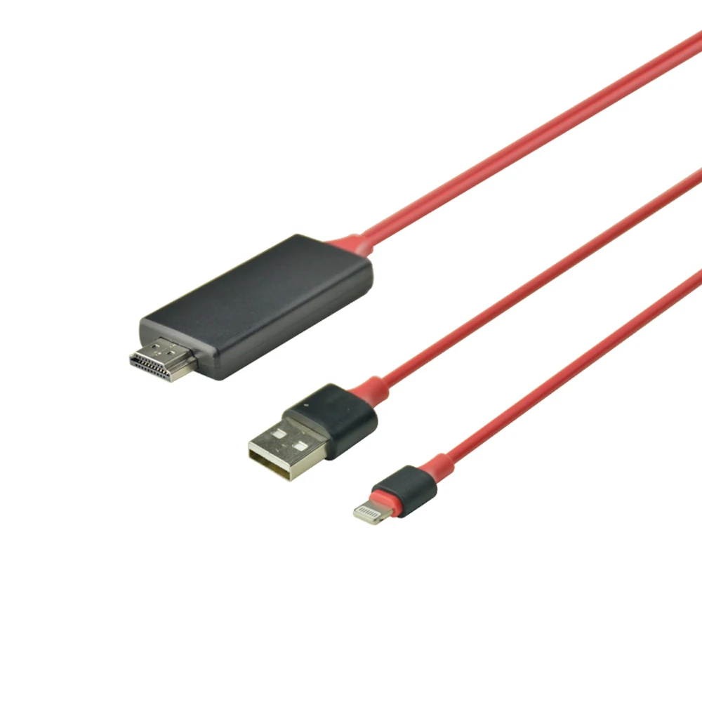 Кабель SIPU usb-hdmi для дисплея hdtv 4k apple ios iphone X 8 7 6 5 ipad