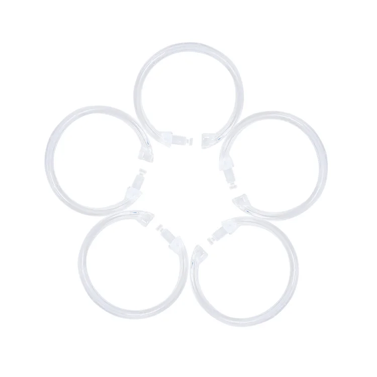 Transparent Shower curtain rings Shower curtain hook Bath Curtain Buckle Hanging Ring