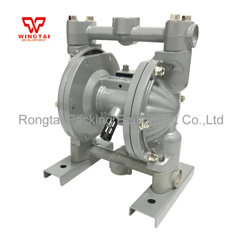 Double Ways Air Pneumatic Diaphragm Pump For Printing Machine Liquid Ink Oil Fluid 15L 3/8 Inch BML-10
