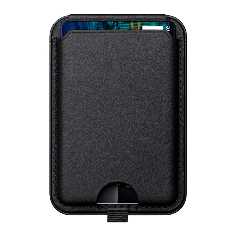 New Shockproof Pu Leather Silicone Holder Cell Phone Magnet Card Bags Case Magnetic Wallet For Iphone