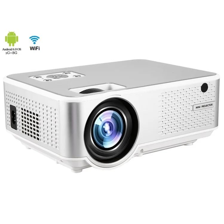  Домашний кинотеатр Android WIFI синхронизация дисплей светодиодный проектор 720p 1080p Full HD видео