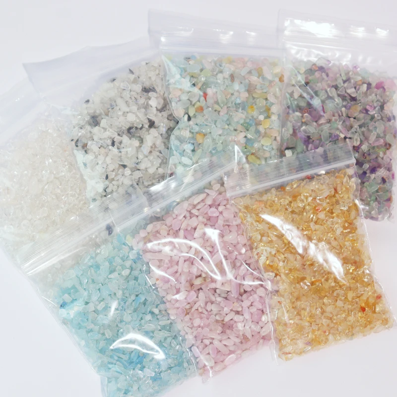Оптовая продажа, все виды натуральных кристаллов, 3-5 мм, 100 г в упаковке, размагнивающие камни, декоративные украшения