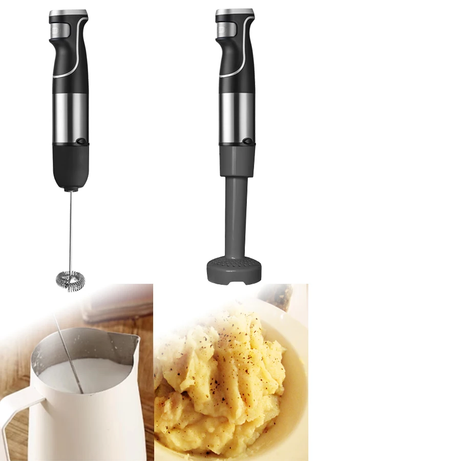 Food Processor Vegetable Chopper Meat Grinder Multifunctional High Speed Mixers Commercial Industrial Hand Stick Blender