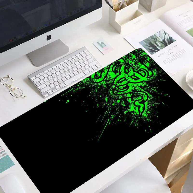 Large Keyboard Mat Gaming Mouse Pad XXL Black Mousepad for CS Sublimation Bag OEM Customized Status Logo Style Packaging Rubber