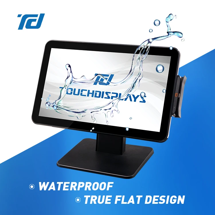 15.6 Inch Flat Screen Android Rk3288 EPOS System wifi desktop pos system machine terminal