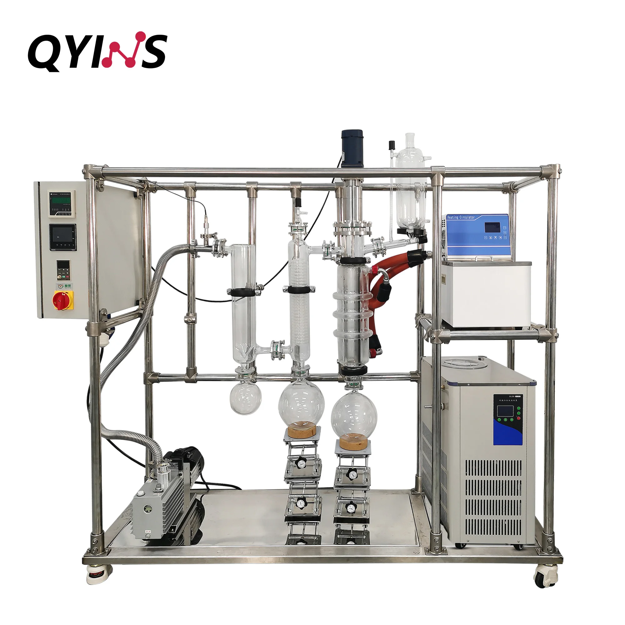 Evaporato laboratory chemical Low operating temperature thin film evaporator with high evaporation ratethin film evaporator