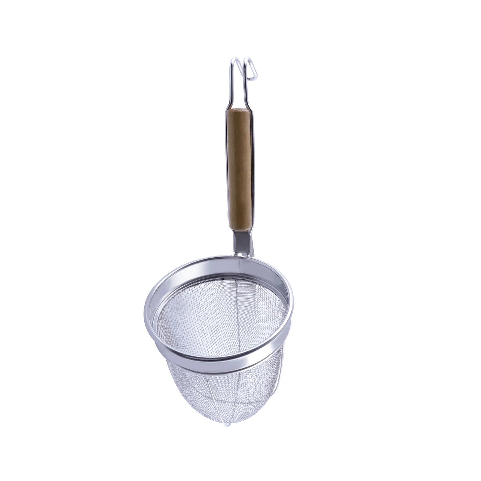fine mesh strainer rice strainer ramen noodle cooker sieve fine mesh stainless steel wire strainer with handle