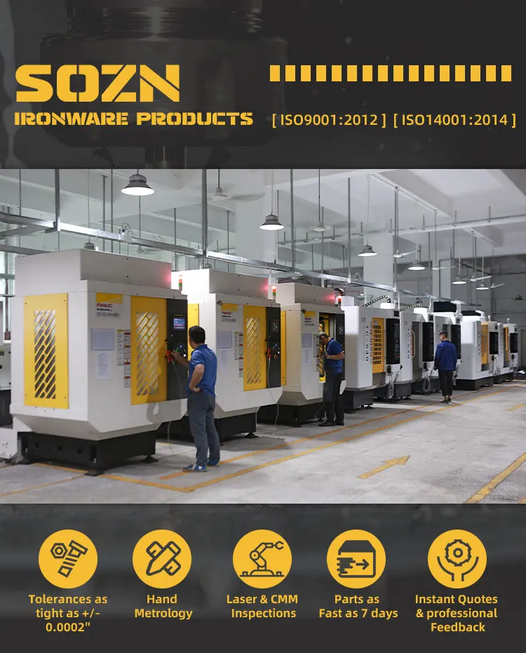 Hotsale Custom Color Anodized Aluminum CNC Stainless Steel CNC Milling Parts