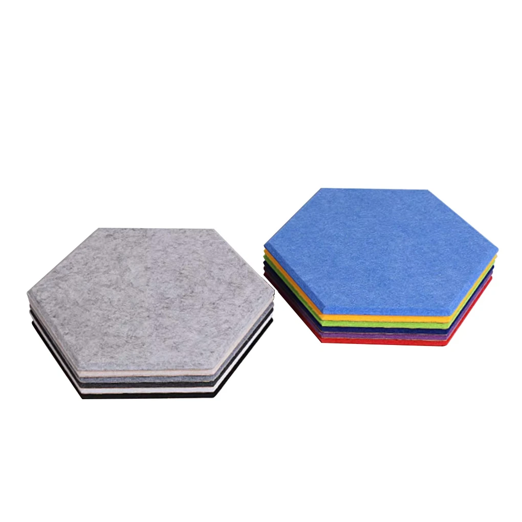 Grade B Sound Insulation And Noise Reduction The Sound Absorbing Panel In The Cinema Is Hexagonal Art Board