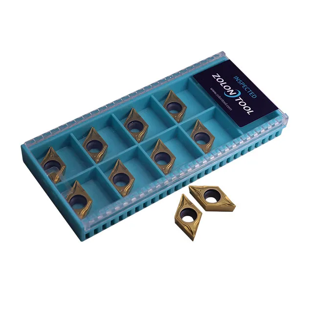 DCMT/CCMT/VBMT-FG  Cermet Inserts Yellow Coating  Turning Inserts  Turning Tool