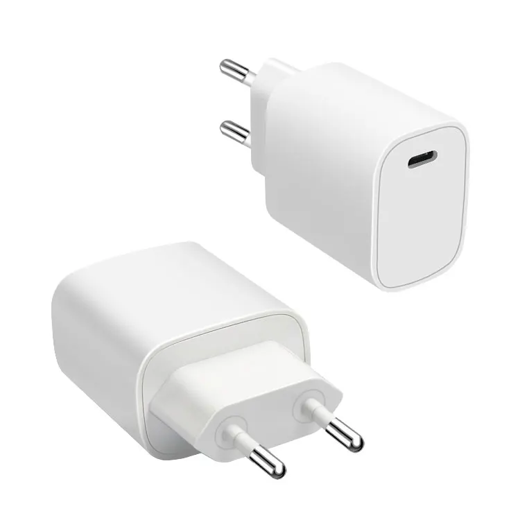 Multifunction EU Plug Type-C Pd 20W Fast Type-C QC 3.0 Cable Smart Power Adapter Wall Charger Original For Cellphone