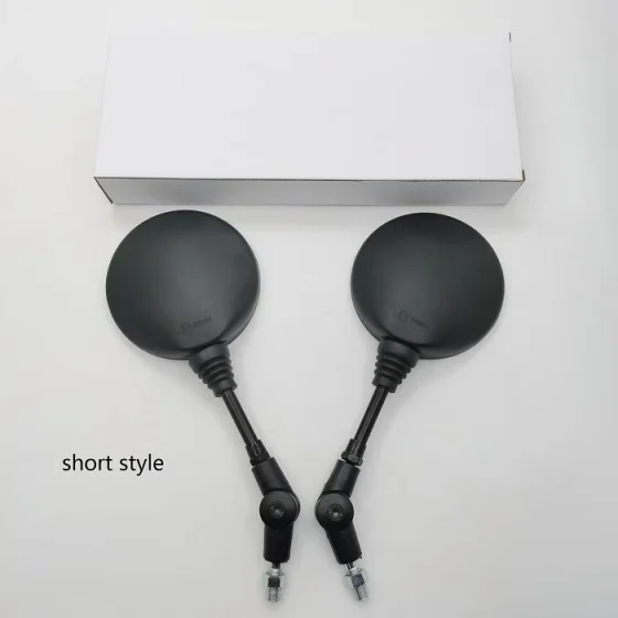 Circular folding rearview mirror motorcycle modification rearview mirror folding large reflective mirror