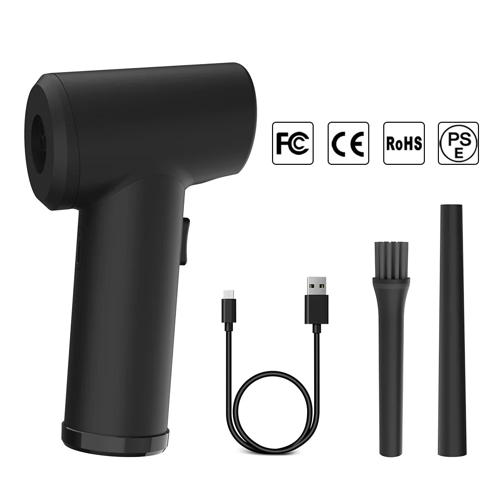 Electric air duster for keyboard cleaning cordless air duster battery operated computer cleaning duster