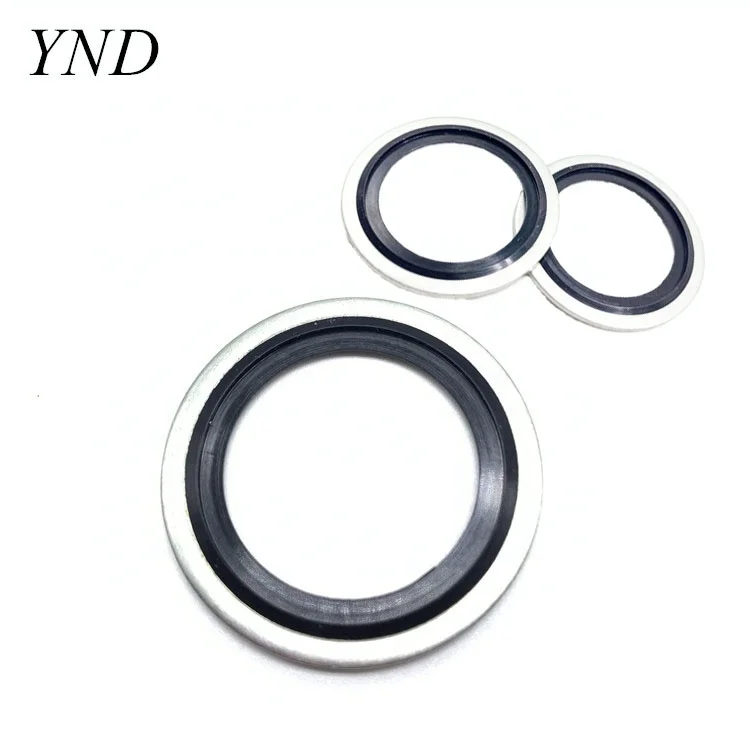 Stable Quality Solvent Resistance Bonded Sealed Composite Gasket with Metal Bonded Washer