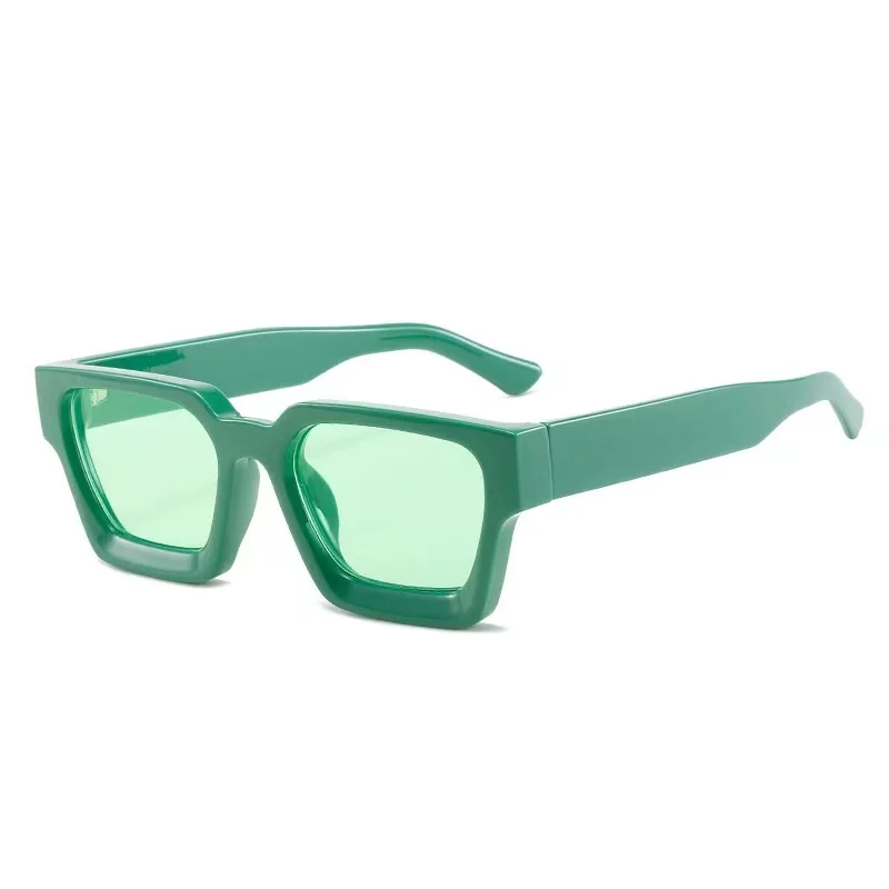 Wholesale Price Custom metal Logo sunglasses Brand designer Supplier Small Rectangle Unisex 2022 square sunglasses
