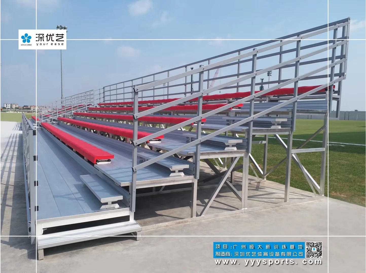 
Yourease football temporary grandstand seating for outdoor 