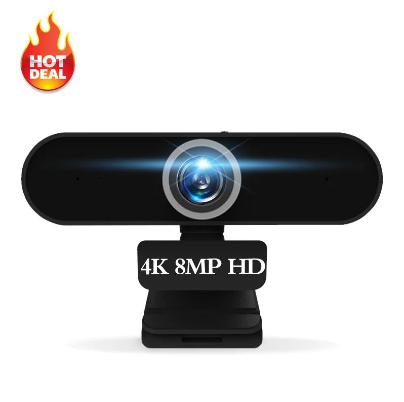 Webcam 1080P 2K 4K Full HD Web Camera Built-in Microphone USB Web Cam For PC Computer Mac Laptop Desktop YouTube Skype Win10